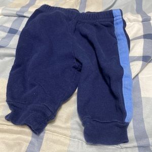 Blue sweat pants